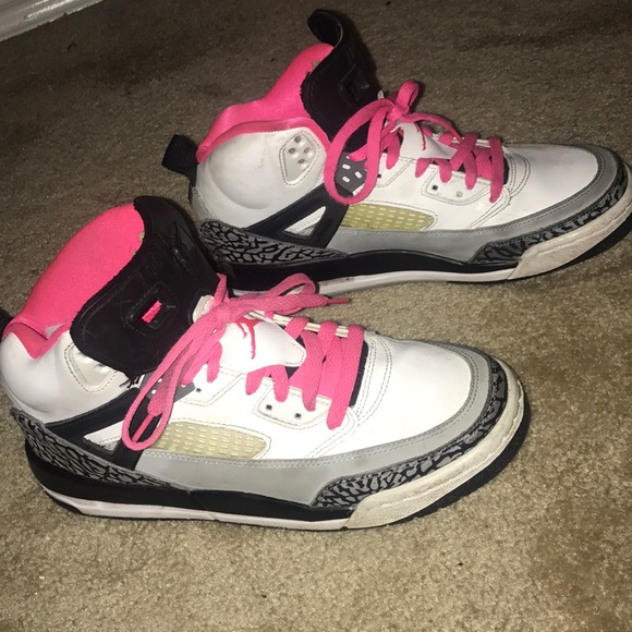pink jordan shoes womens